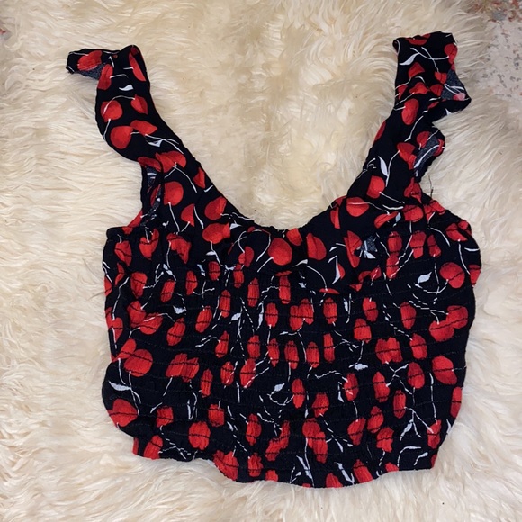 New Free People Sasha Smocked Tank - Picture 2 of 3